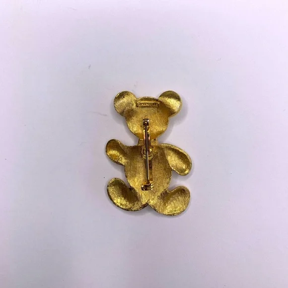 Vintage Mamselle teddy bear brooch - Picture 3 of 7